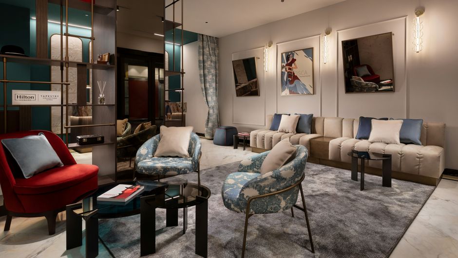 Puccini Hotel Milan Lobby