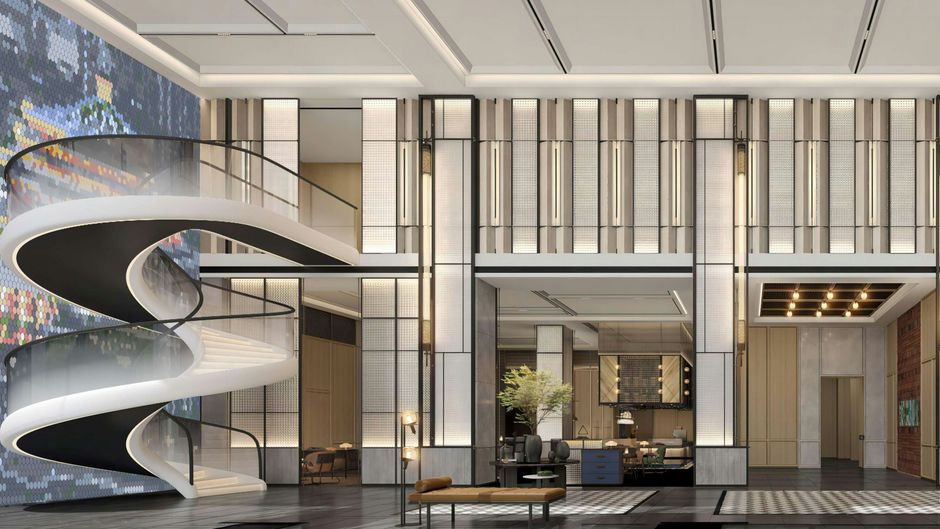 Four Points Chongqing Yuzhong Peninsula Lobby