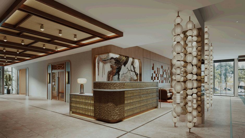 Le Meridien Richmond Pinnacle Lobby
