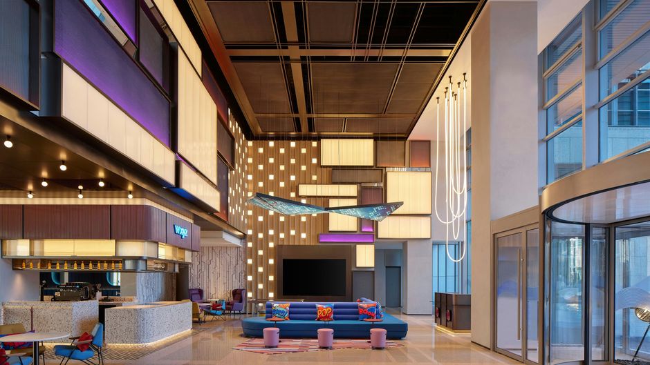 Aloft Shanghai Hongqiao Lobby