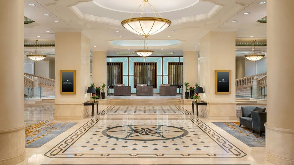 JW Marriott Bucharest Grand Hotel Lobby