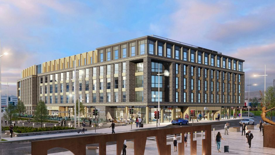 Aloft Belfast Titanic Quarter Exterior
