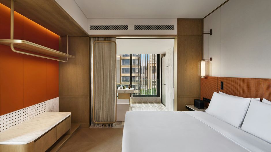 Xi Zhe Wuxi Curio Hilton Room