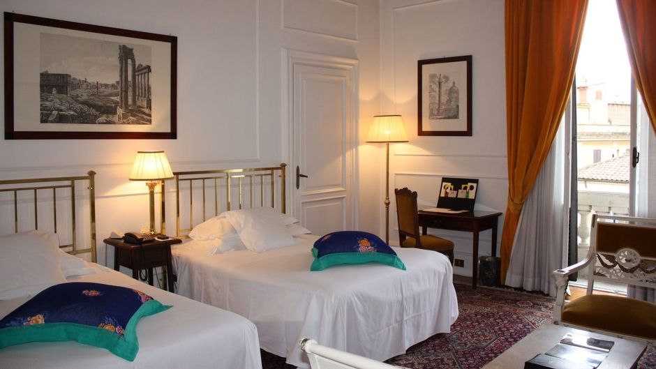 Grand Hotel Plaza Roma Room