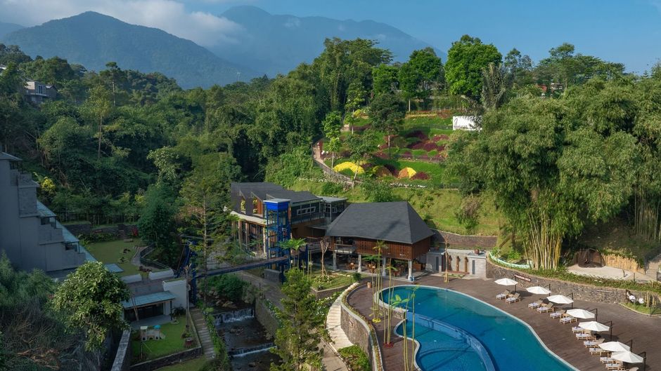 Villa Puncak by Plataran Exterior
