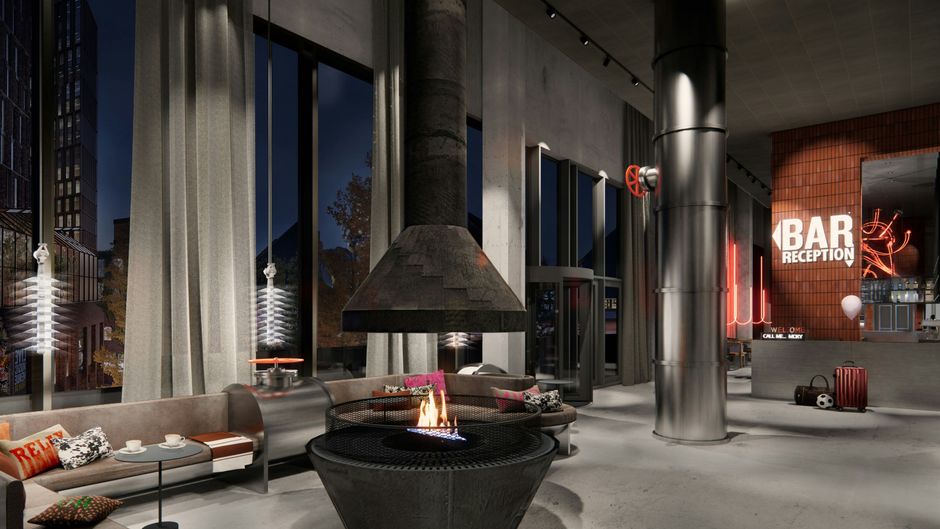 Moxy Aarhus Lobby