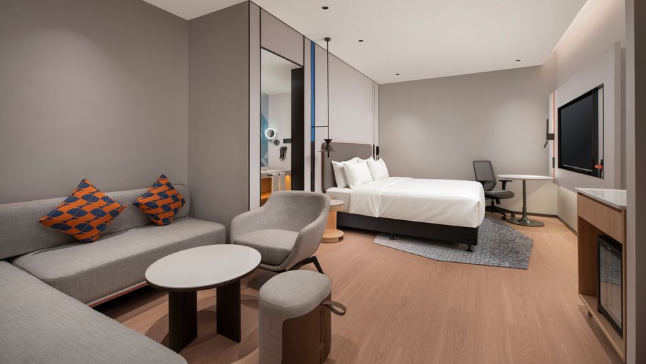 Holiday Inn Exp Quancheng Square Room