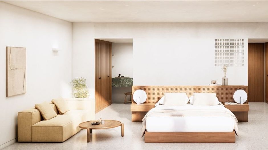 Tinos Beach Hotel Room