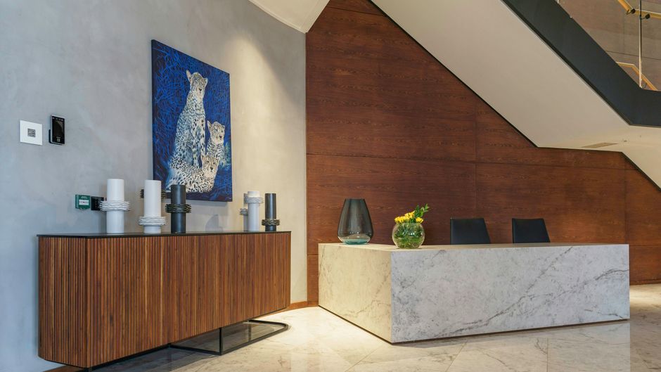 The Pinnacle Kigali Lobby