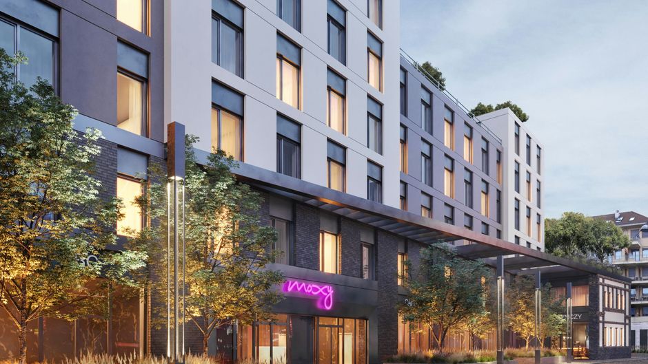 Moxy Budapest Downtown Exterior