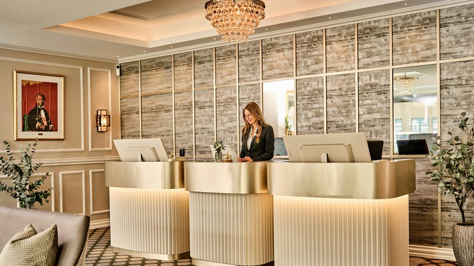 Fru Haugans Hotel Lobby
