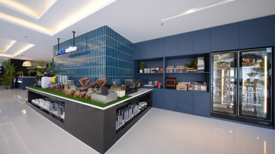 Holiday Inn Express Shijingshan Lakeview Restaurant