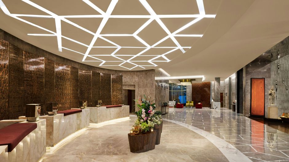 JW Marriott Hotel New Delhi Aerocity Lobby