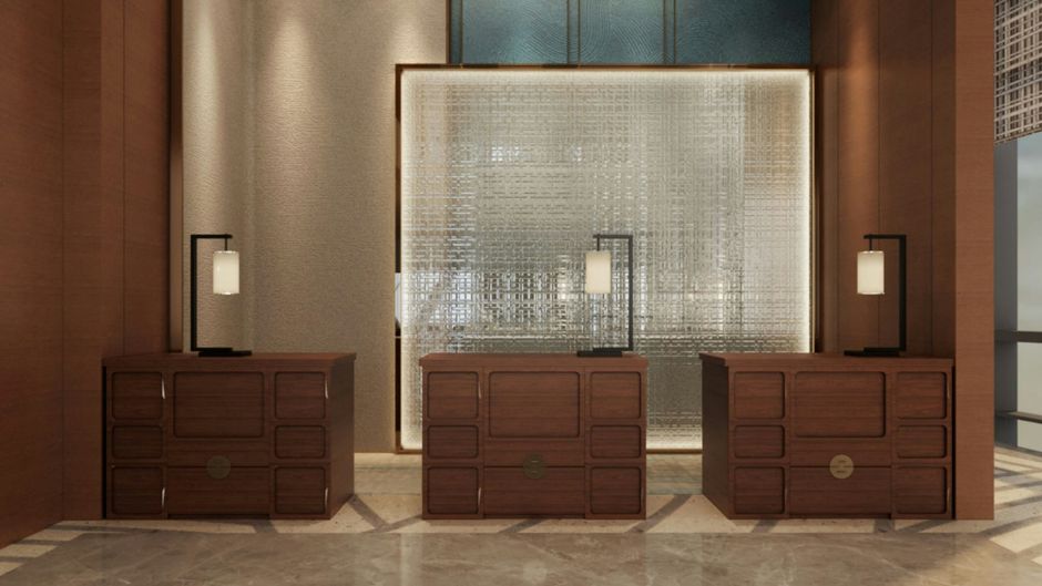 Zhenjiang Marriott Hotel Lobby