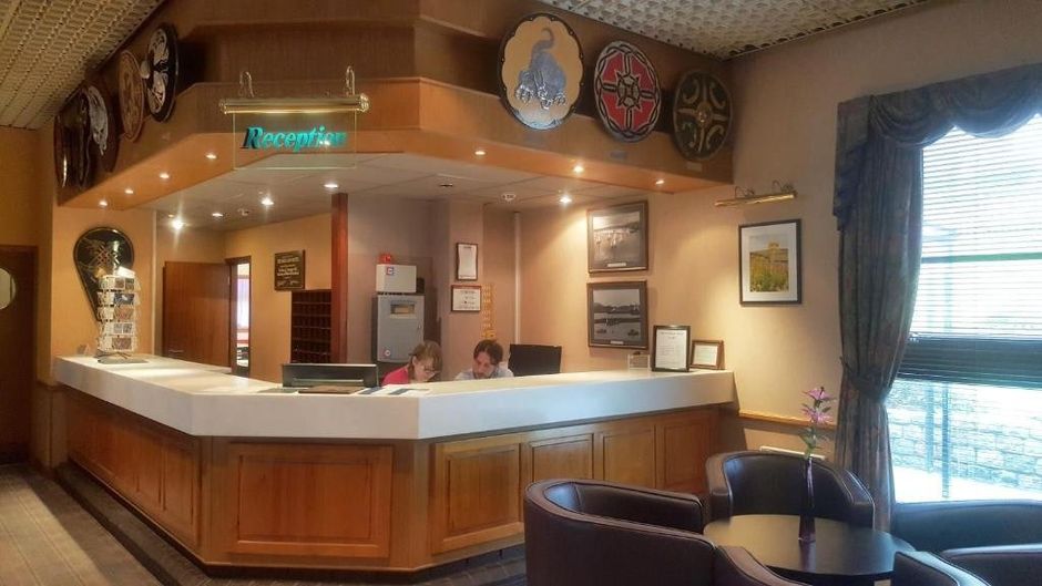 Shetland Hotel Lobby