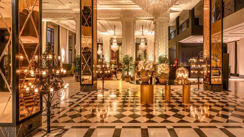 Le Casablanca Hotel Lobby