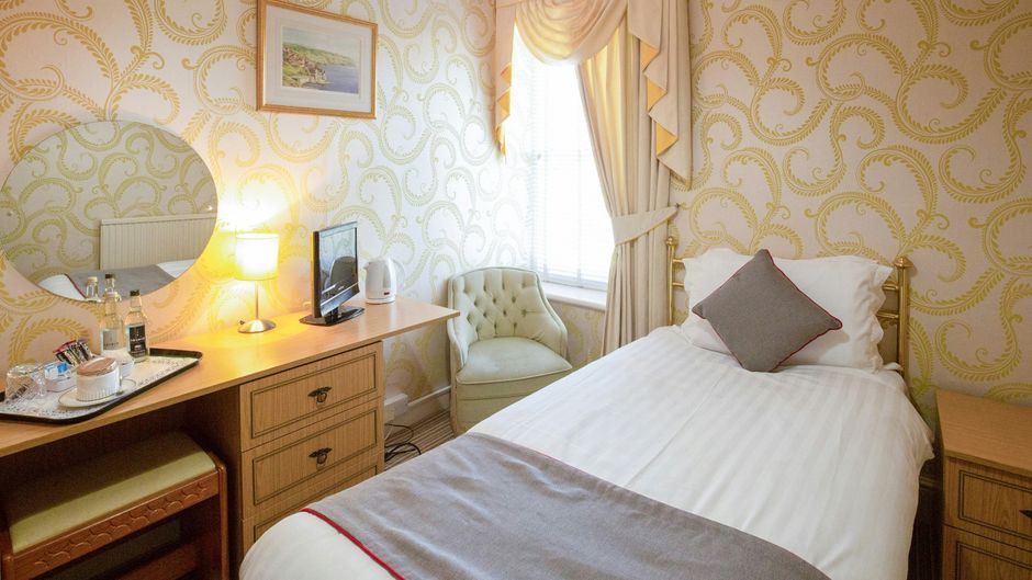 Lamphey Hall Hotel Room