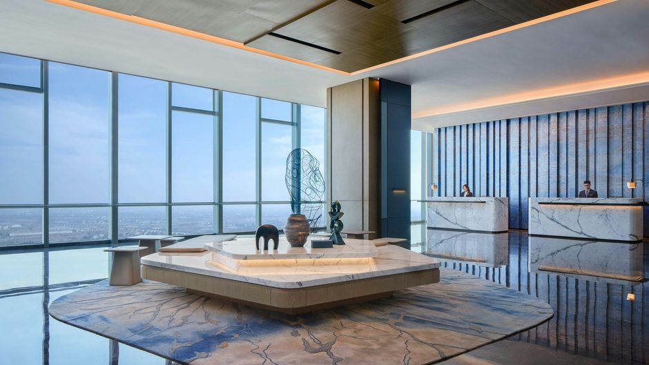 Huzhou Marriott Hotel Nanxun Lobby