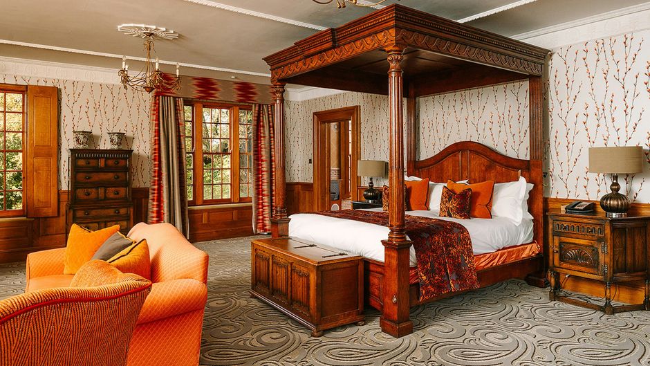 Lainston House Hotel Room