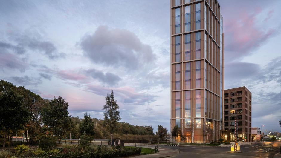 Moxy Dublin Docklands Exterior