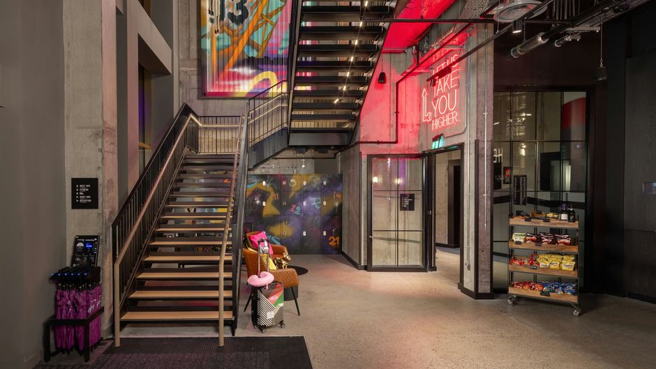 Moxy Dublin Docklands Lobby