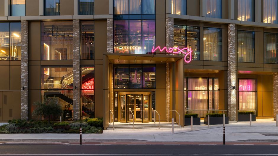 Moxy Dublin Docklands Exterior