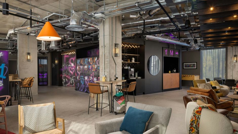 Moxy Dublin Docklands Lobby