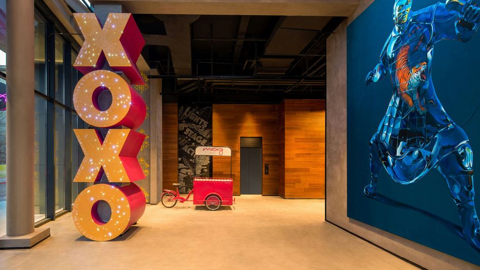 Moxy Xi'an Beilin Lobby