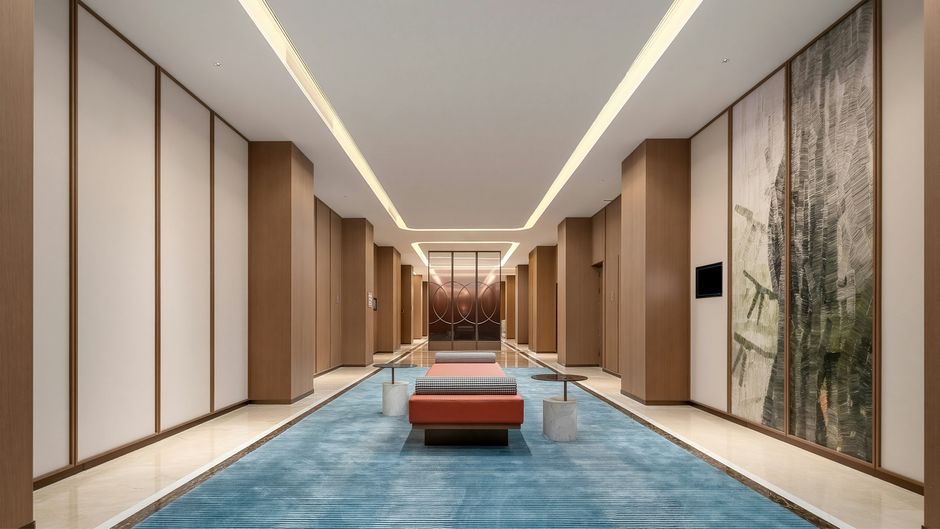 Hilton Garden Inn Tianjin Jinnan Lobby