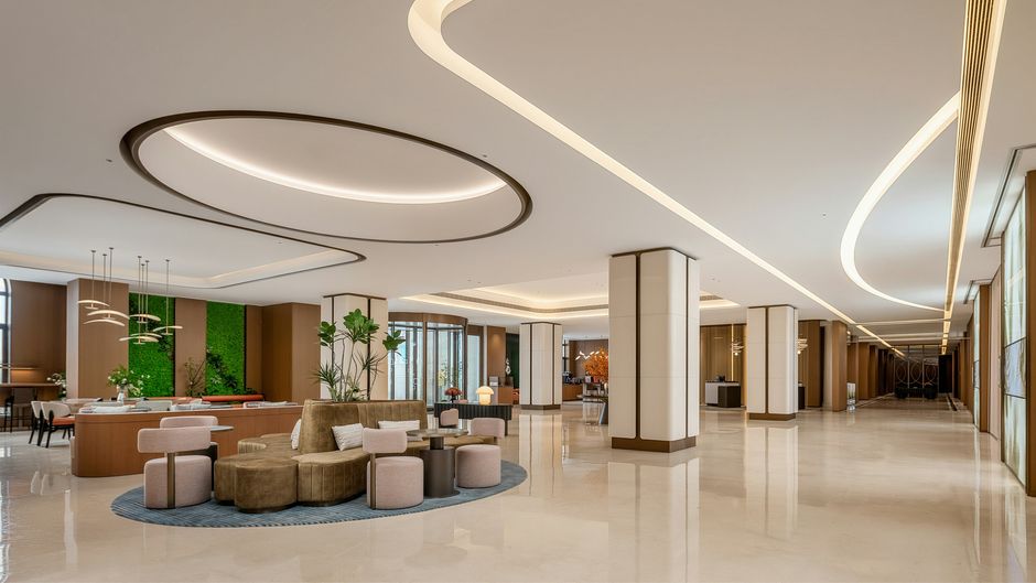 Hilton Garden Inn Tianjin Jinnan Lobby