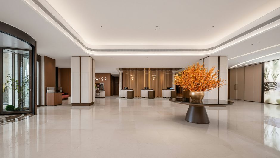 Hilton Garden Inn Tianjin Jinnan Lobby