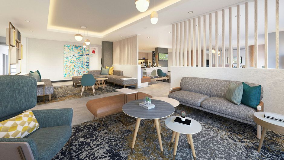 TownePlace Suites Victoria Airpt Sidney Lobby