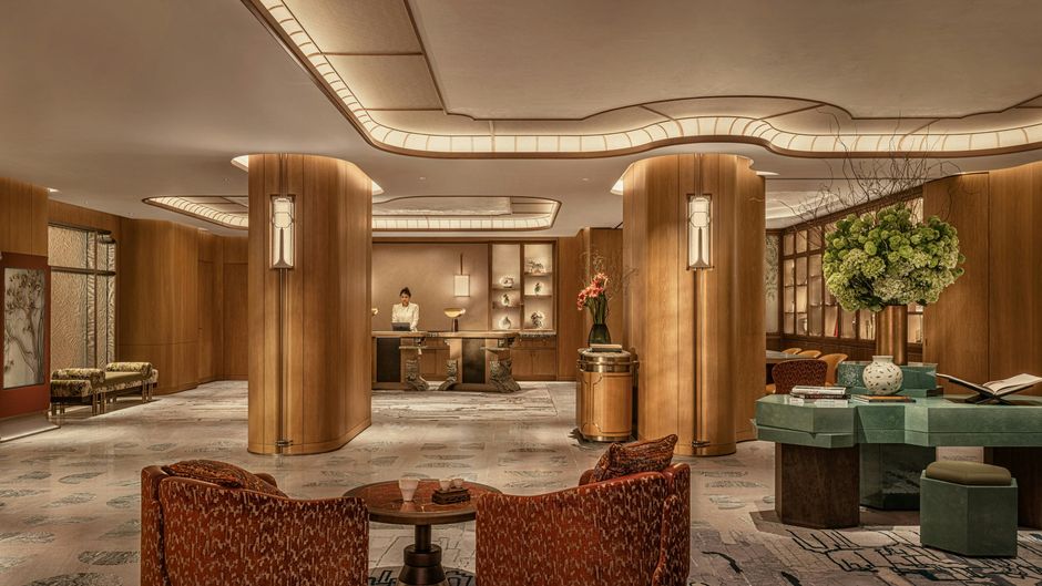 Mandarin Oriental The Landmark Hong Kong Lobby
