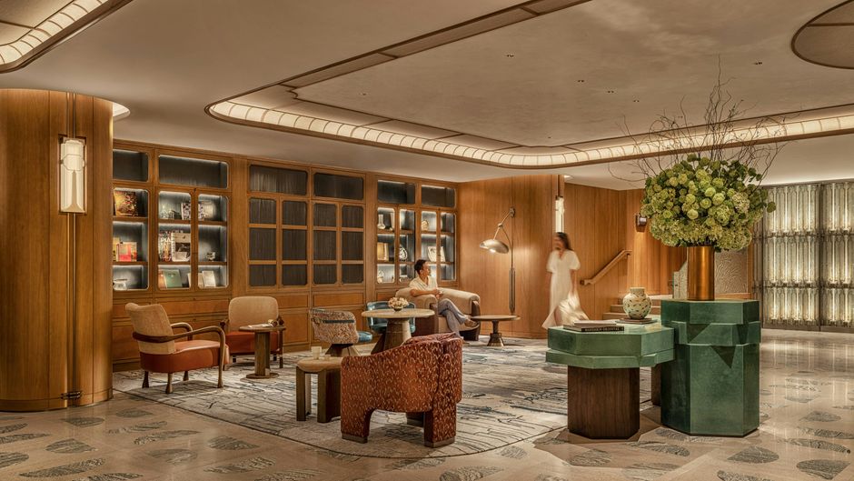 Mandarin Oriental The Landmark Hong Kong Lobby