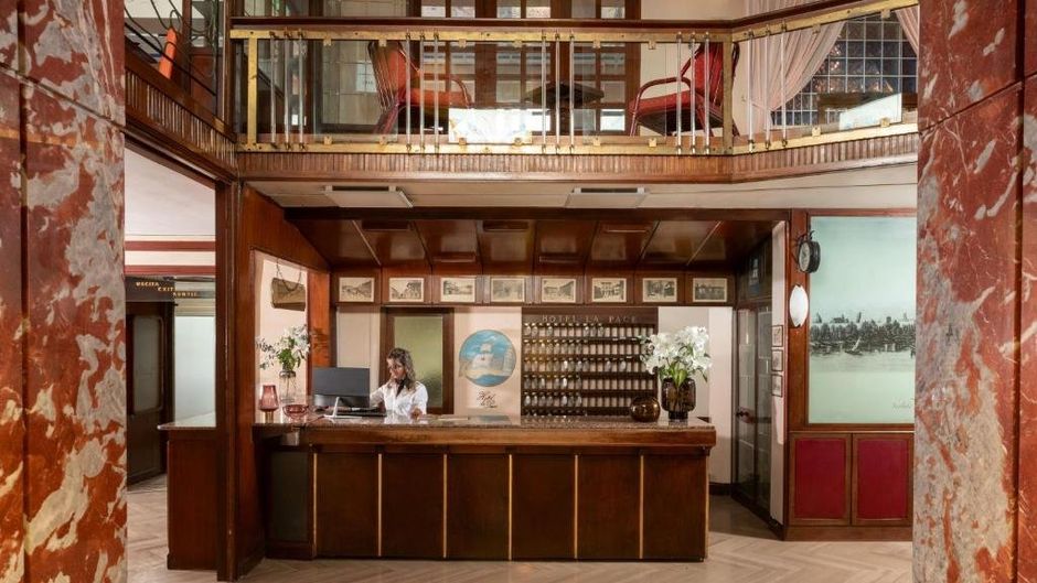 Albergo La Pace Lobby