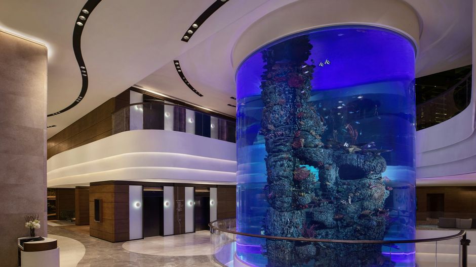 Hong Kong Ocean Park Marriott Hotel Lobby