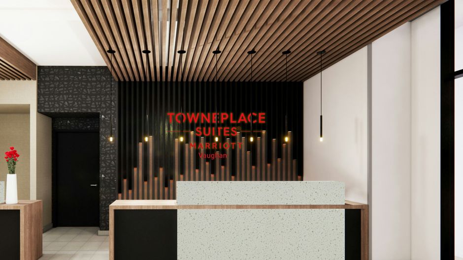 TownePlace Suites by Marriott Vaughan Lobby