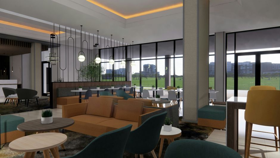 TownePlace Suites by Marriott Vaughan Lobby