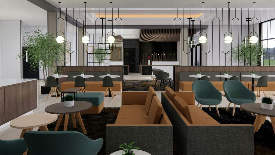 TownePlace Suites by Marriott Vaughan Lobby