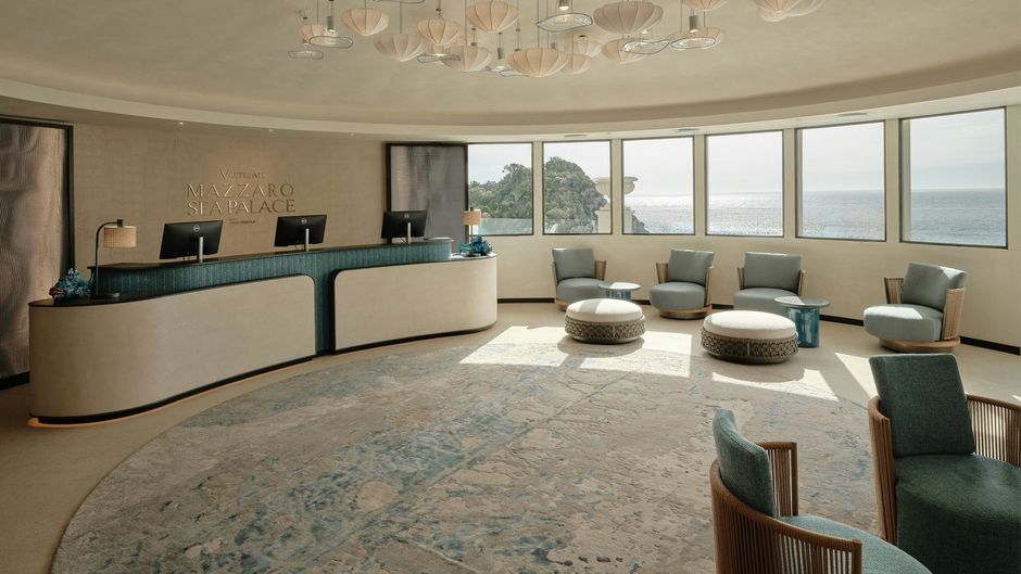 Grand Hotel Mazzaro Sea Palace Lobby
