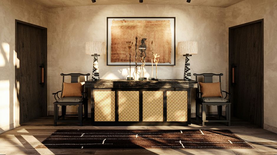 Zulu Camp at Shambala Game Reserve Lobby