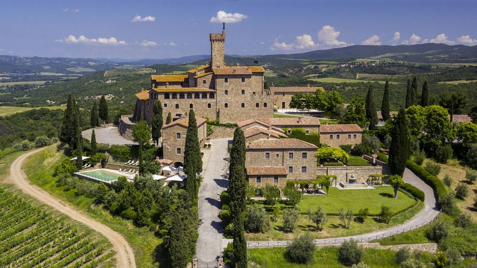 Castello Banfi-Il Borgo Exterior