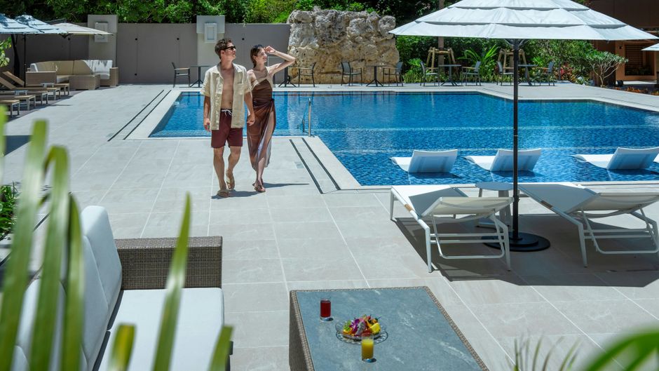 Okinawa Harborview Hotel Pool