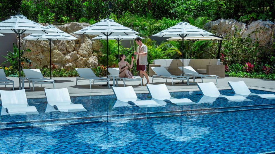 Okinawa Harborview Hotel Pool