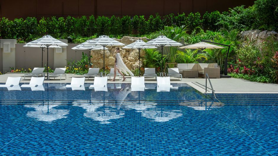 Okinawa Harborview Hotel Pool
