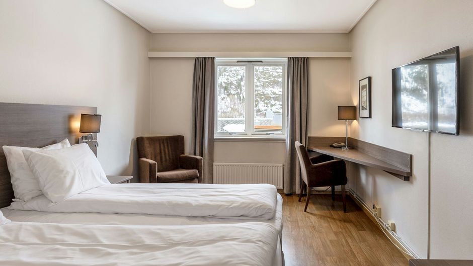 Fru Haugans Hotel Room