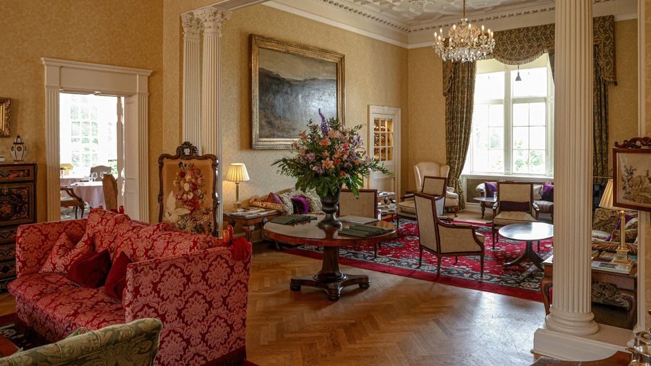 Glenapp Castle Lobby