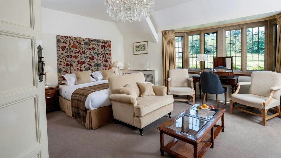 Buckland Manor Hotel Room