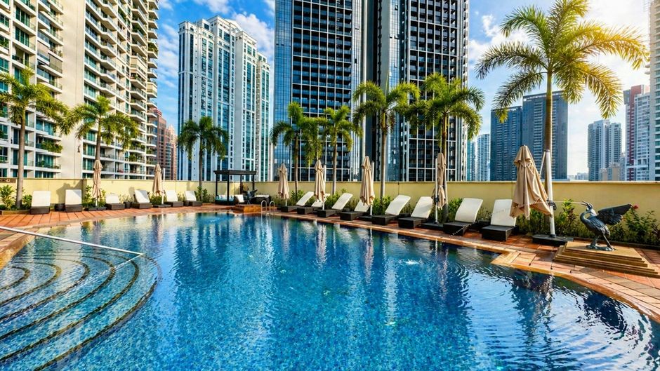 Grand Copthorne Waterfront Hotel Pool