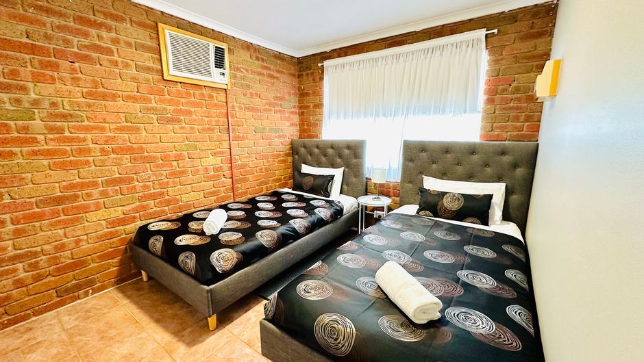Early Australian Motor Inn Room